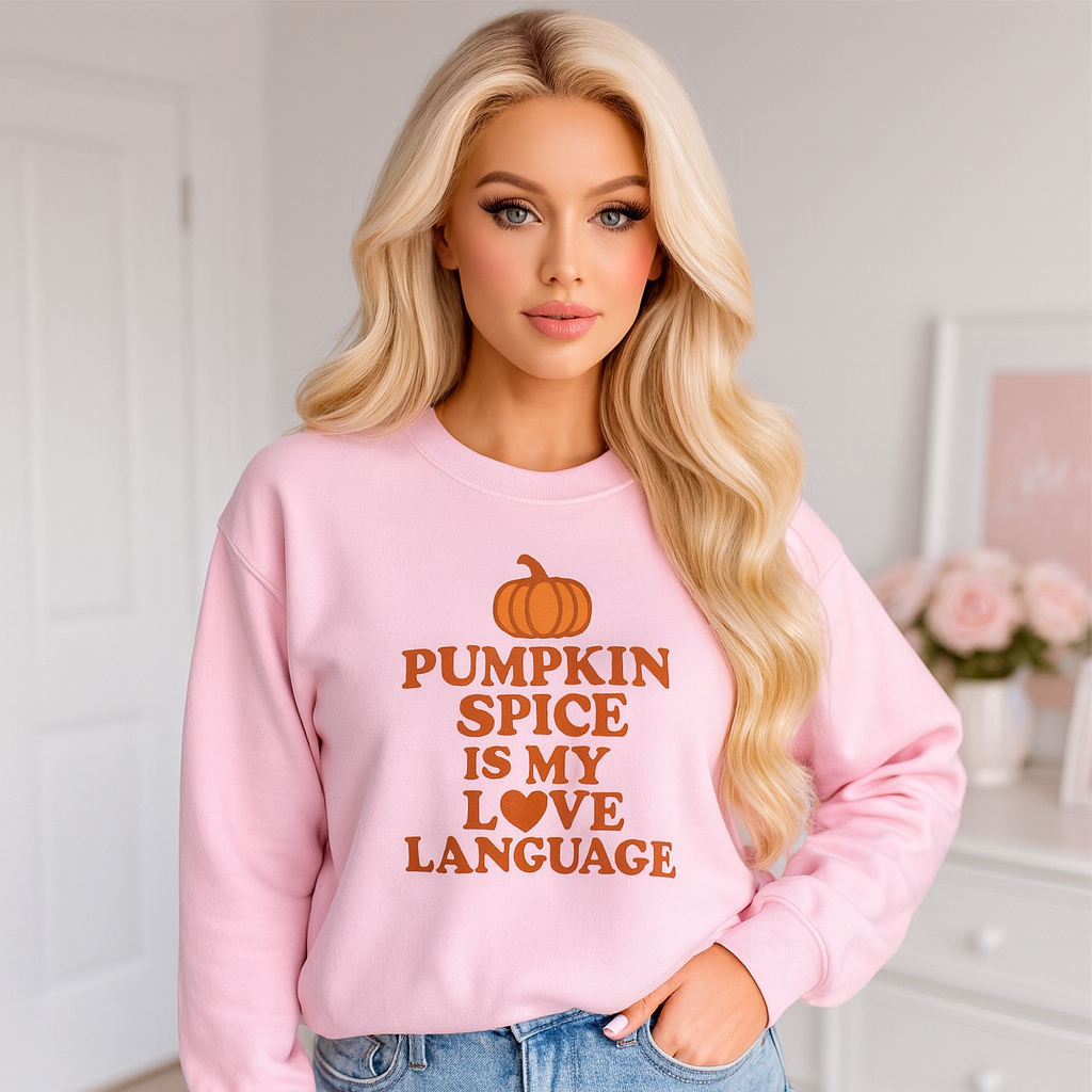 Pumpkin Spice Love Language Sweatshirt
