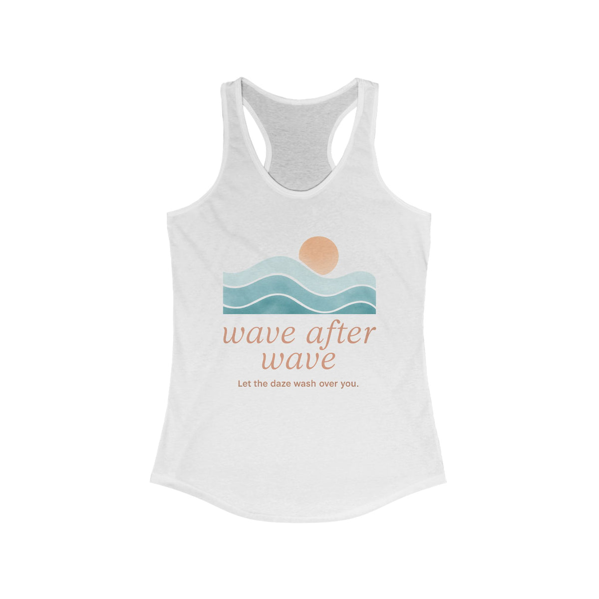Wave After Wave racerback