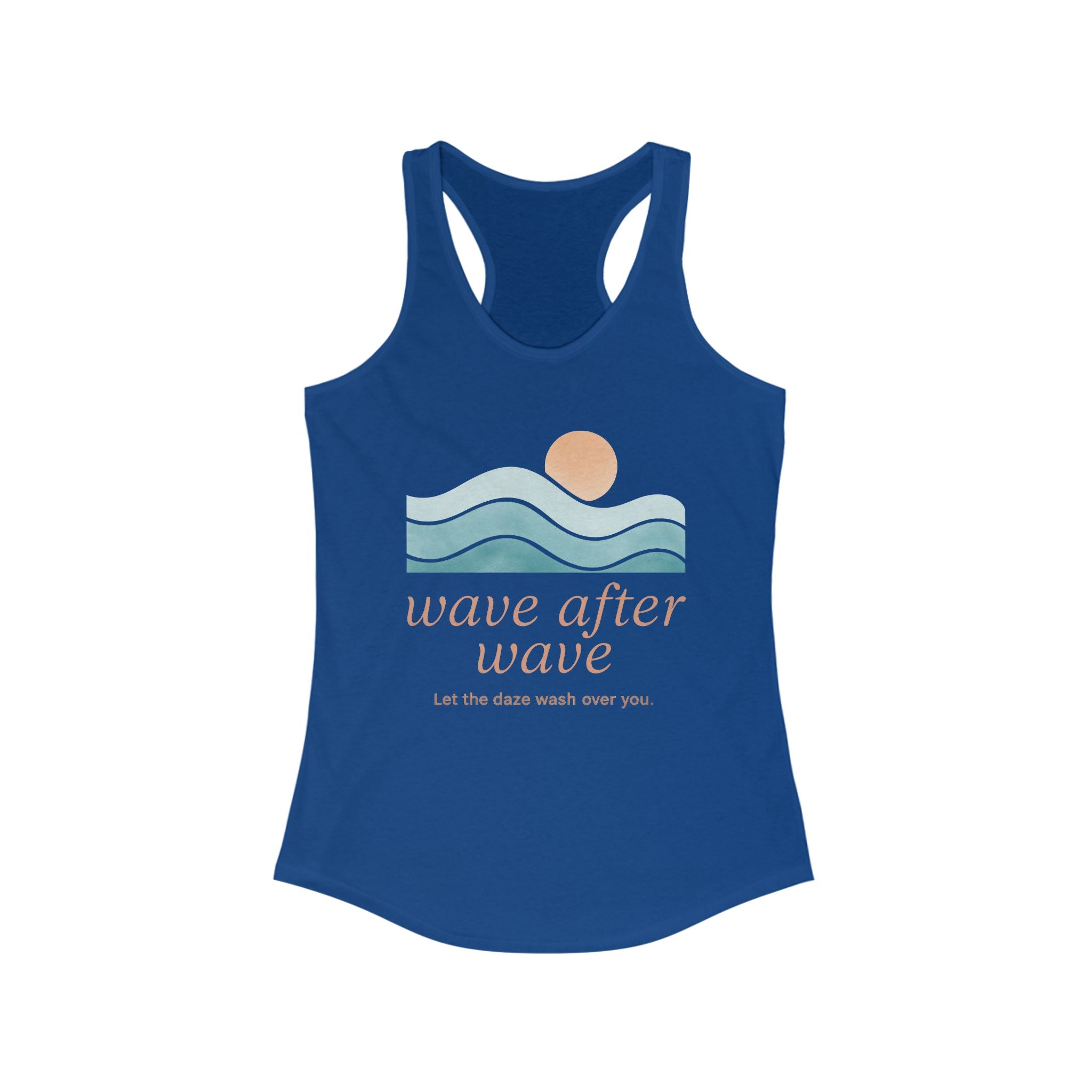 Wave After Wave racerback