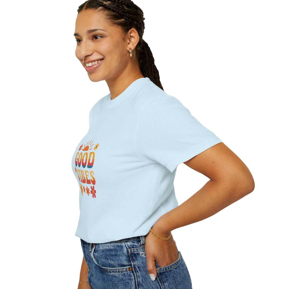 Good Vibes basic tee
