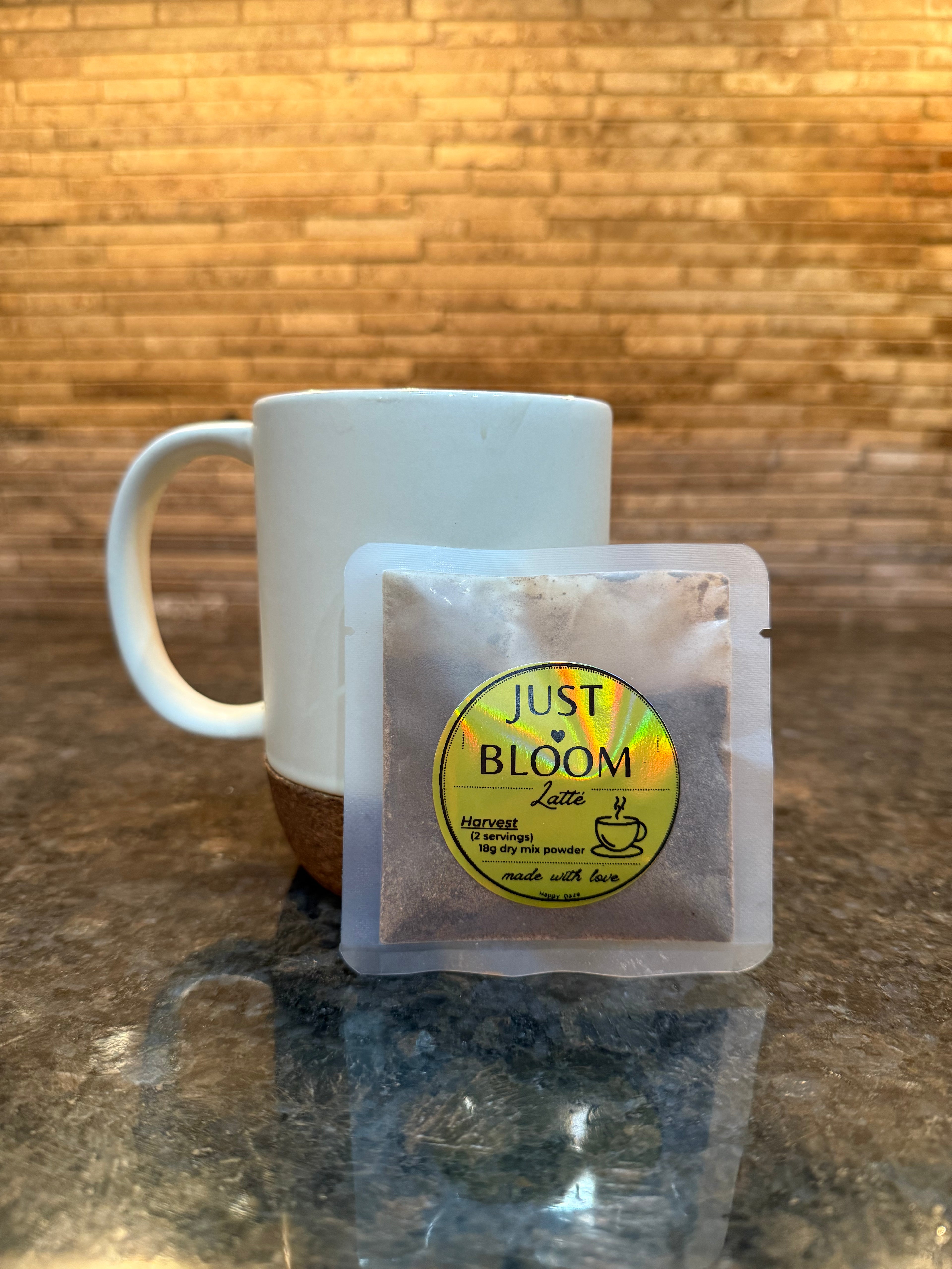 Just Bloom Latté tear pouch (2-serving)